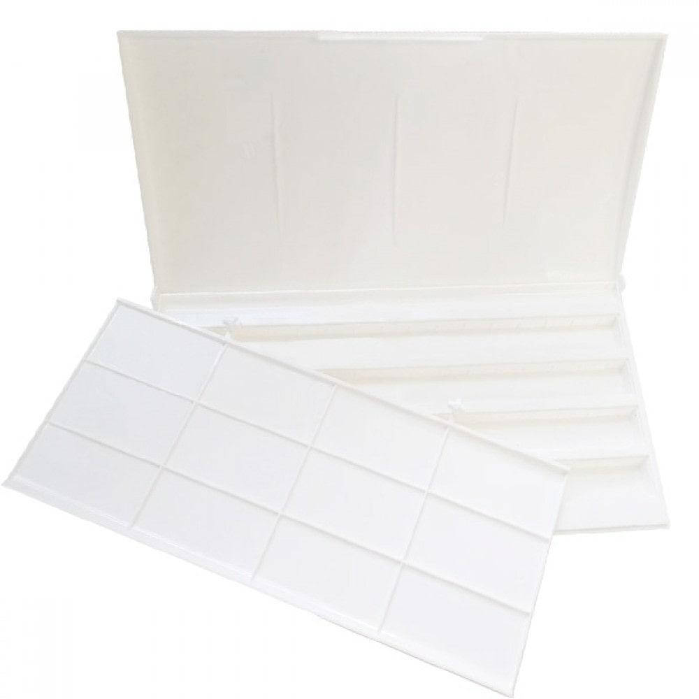 Пенал для акварелі пластиковий, на 36 кювет, ЗХК
Пенал для акварелі пластиковий, на 36 кювет, ЗХК