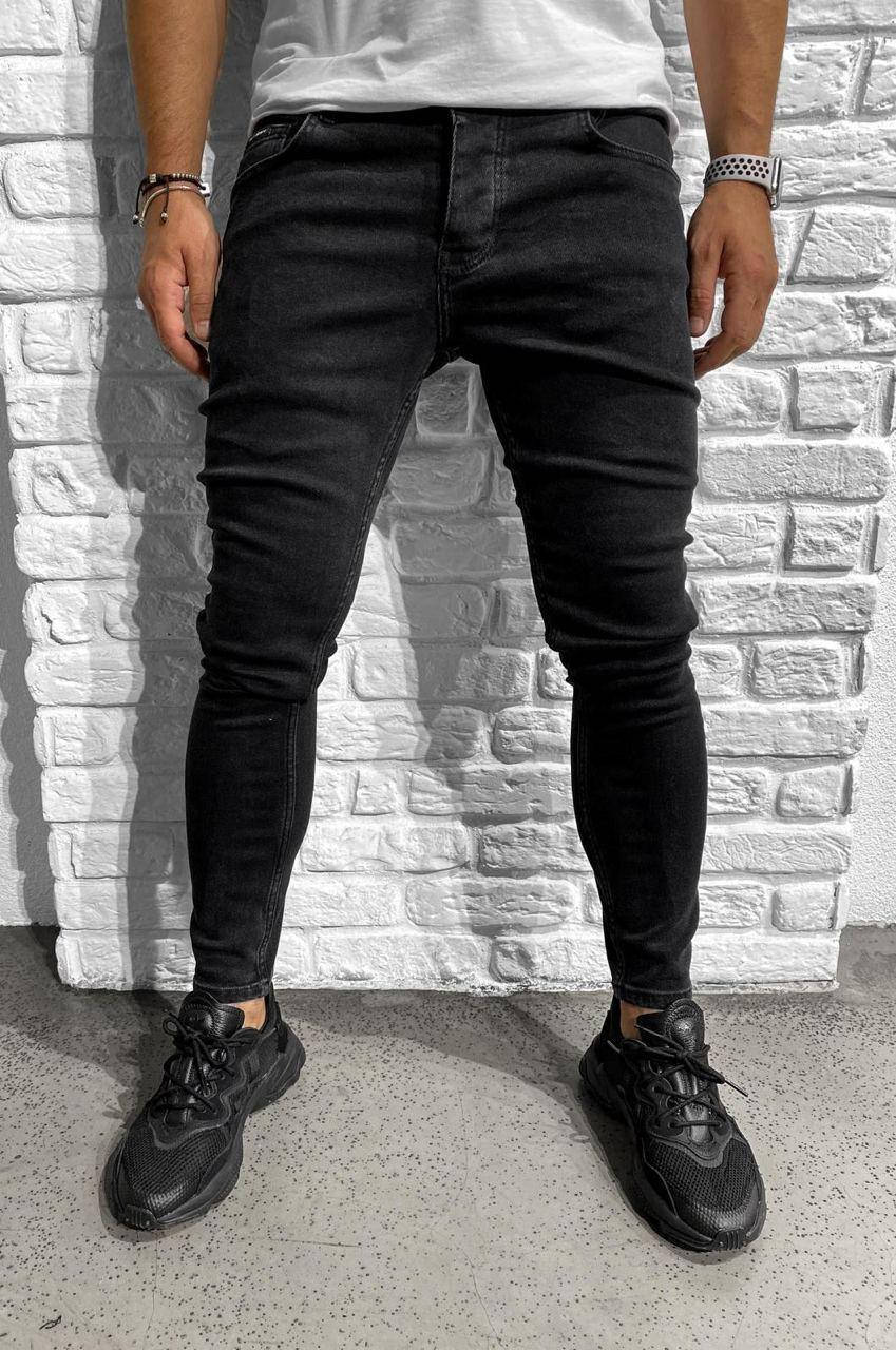 Черные джинсы мужские зауженные slim, однотонные темные турецкие джинсы, весна - осень Black Island
Черные джинсы мужские зауженные slim, однотонные темные турецкие джинсы, весна - осень Black Island