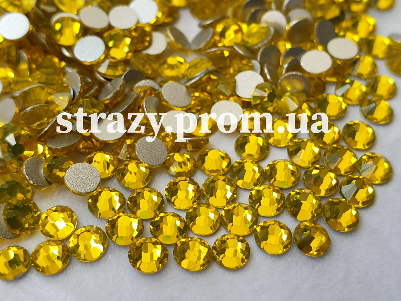 Стразы Lux ss20 Citrine (5.0mm) 1440шт