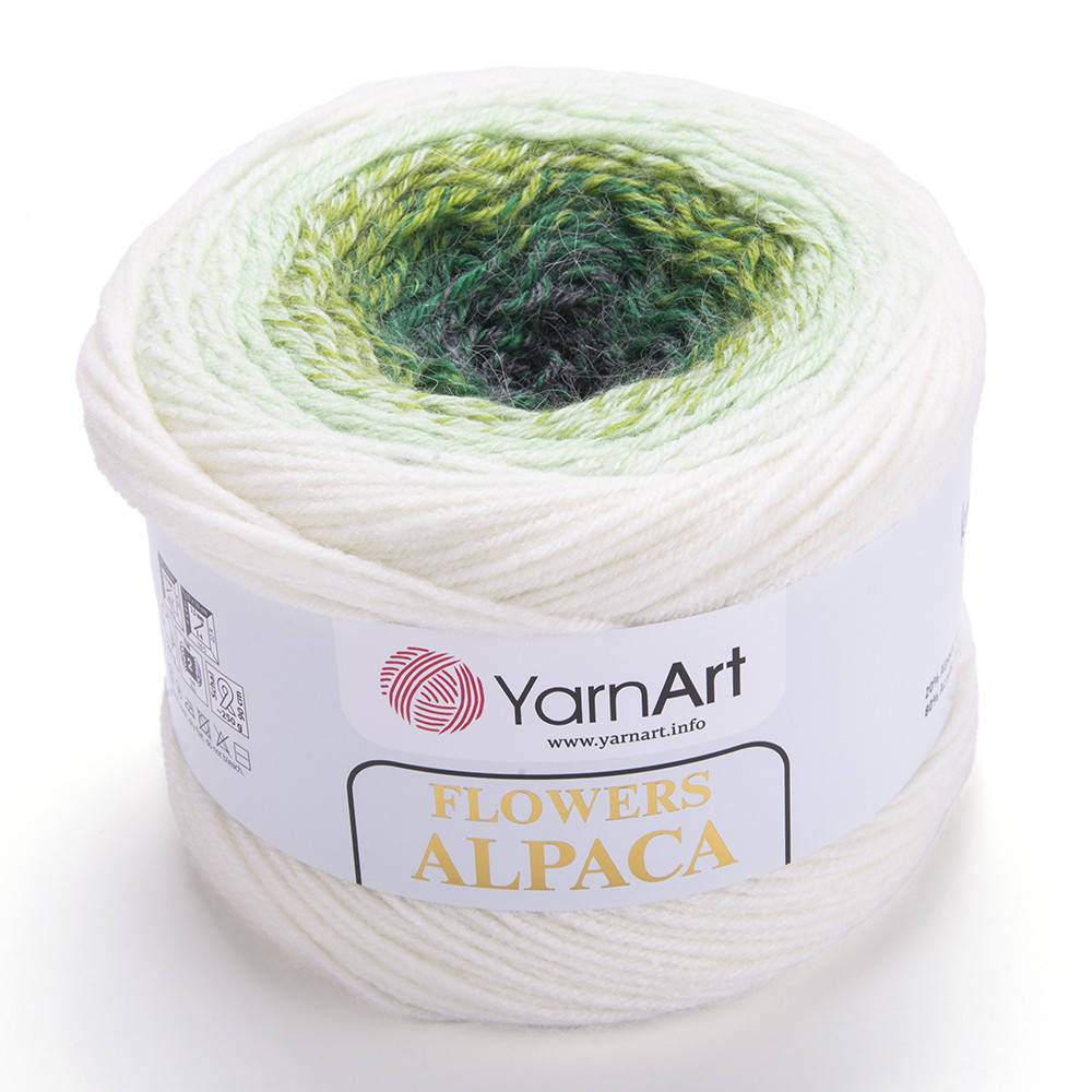 YarnArt Flowers Alpaca (ЯрнАрт Фловерс Альпака) № 401 (Пряжа альпака, нитки для вязания), Разные цвета
YarnArt Flowers Alpaca (ЯрнАрт Фловерс Альпака) № 401 (Пряжа альпака, нитки для вязания), Разные цвета