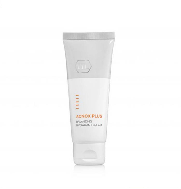 Увлажняющий крем для жирной и проблемной кожи Holy Land Cosmetics ACNOX plus Balancing Hydratant Cream 70ml
Увлажняющий крем для жирной и проблемной кожи Holy Land Cosmetics ACNOX plus Balancing Hydratant Cream 70ml