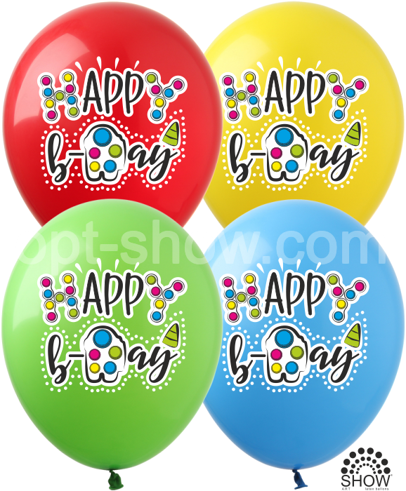 Латексные шары 12" (30 см) с рисунком "Happy Birthday Симпл Димпл", 10 шт ( 1 ст), Разные цвета
Латексные шары 12" (30 см) с рисунком "Happy Birthday Симпл Димпл", 10 шт ( 1 ст), Разные цвета