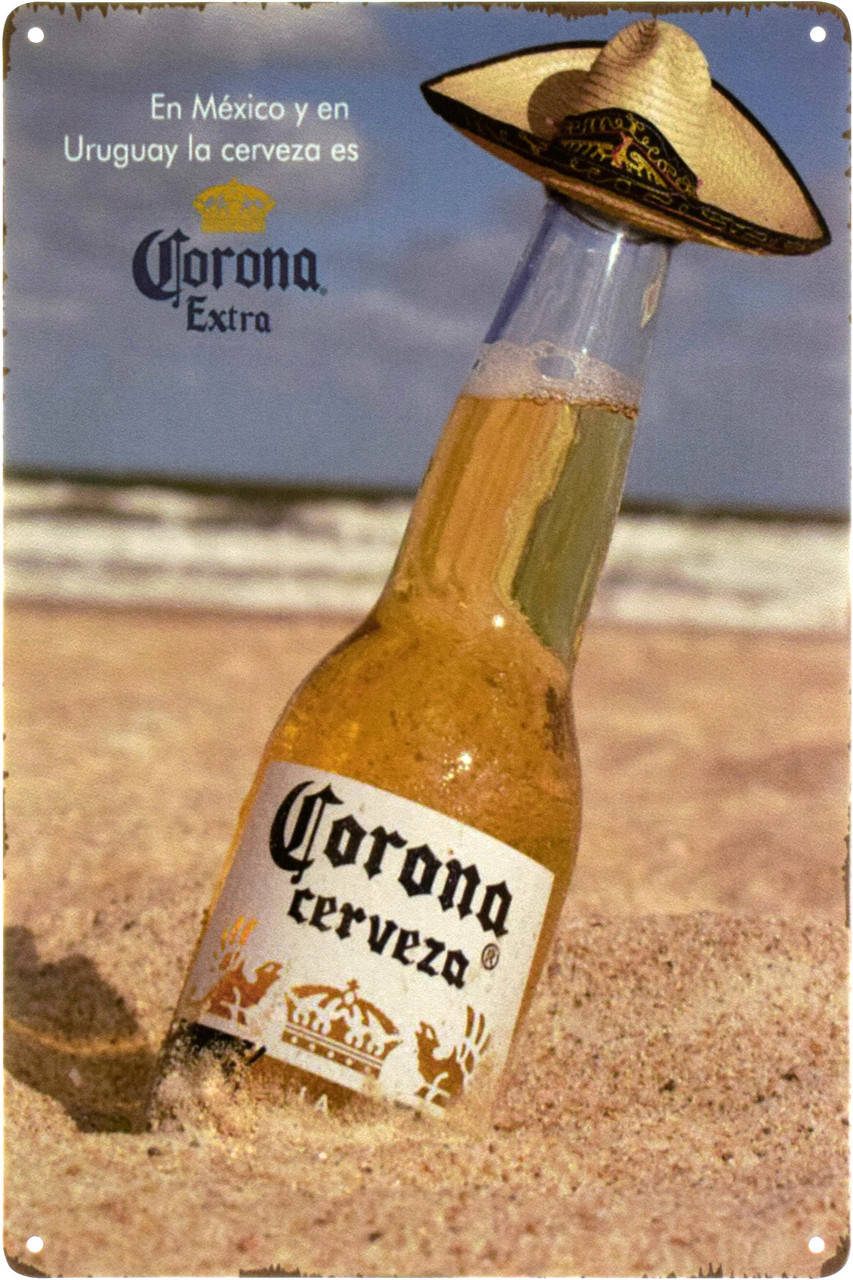 Металлическая табличка "Corona Extra (En México Y En Uruguay La Cerveza Es)" (ms-103500)
Металлическая табличка "Corona Extra (En México Y En Uruguay La Cerveza Es)" (ms-103500)