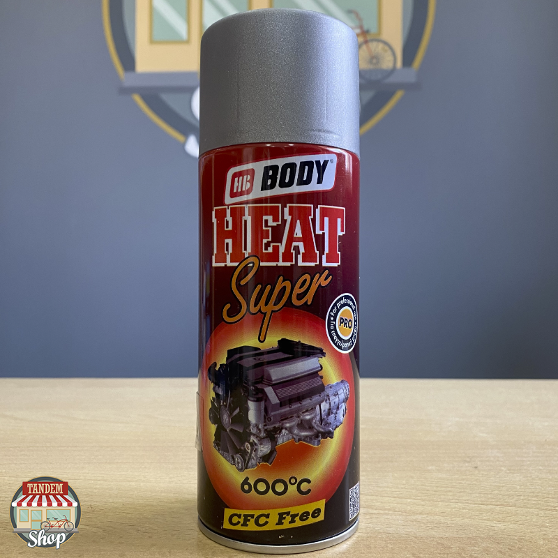 Краска (эмаль) для двигателя термостойкая до 600°С HB BODY High Heat, 400 мл Аэрозоль Серебистый, Серебро
Краска (эмаль) для двигателя термостойкая до 600°С HB BODY High Heat, 400 мл Аэрозоль Серебистый, Серебро