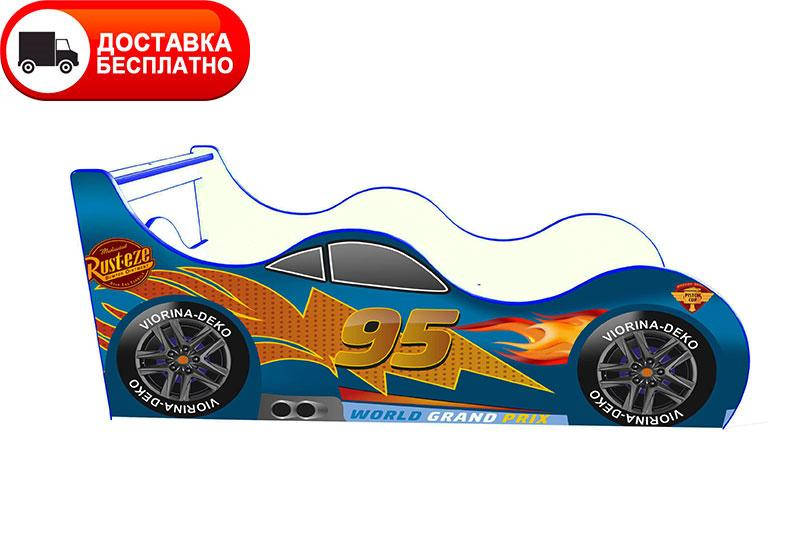 Кровать машинка серия Драйв D001 Молния Маквин Тачки синяя для детей и подростков
Кровать машинка серия Драйв D001 Молния Маквин Тачки синяя для детей и подростков