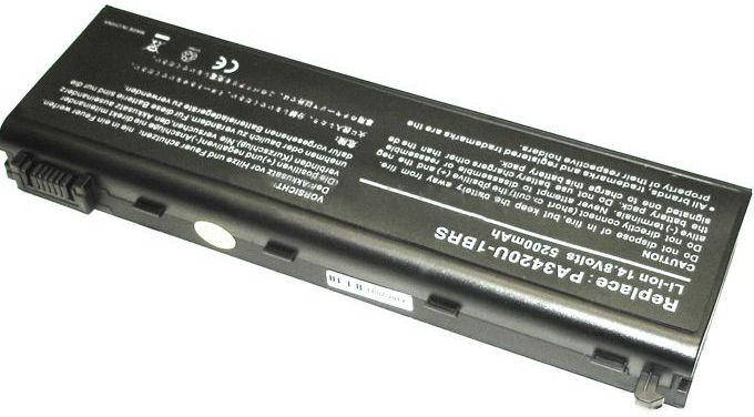 Аккумулятор для ноутбука Toshiba PA3450U Satellite L30 / 14.8V 5200mAh / Black, Черный
Аккумулятор для ноутбука Toshiba PA3450U Satellite L30 / 14.8V 5200mAh / Black, Черный