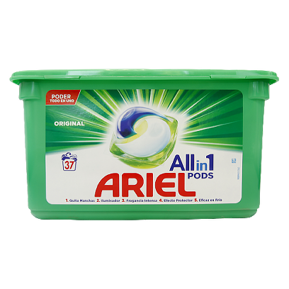 Капсули для прання Аріель для універсальні Ariel original 37cps 932g 3шт/ящ (Код : 00-00012142)
Капсули для прання Аріель для універсальні Ariel original 37cps 932g 3шт/ящ (Код : 00-00012142)