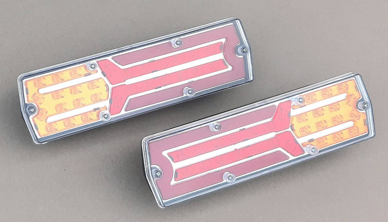 Фонарь КАМАЗ задний LED левый+правый 24В LUXURY (пара) 5320-3716010/5320-3716011
Фонарь КАМАЗ задний LED левый+правый 24В LUXURY (пара) 5320-3716010/5320-3716011