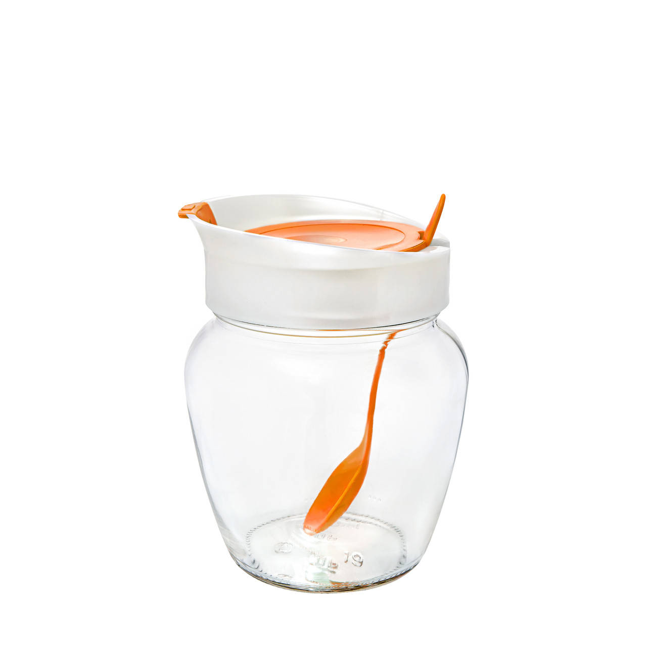 Цукорниця 550 мл скляна з пластиковою кришкою, твіст-оф та ложкою
Цукорниця 550 мл скляна з пластиковою кришкою, твіст-оф та ложкою