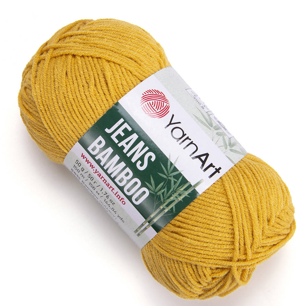 Yarnart Jeans Bamboo (ЯрнАрт Джинс Бамбук) № 107 горчичный (Пряжа бамбук, нитки для вязания), Желтый
Yarnart Jeans Bamboo (ЯрнАрт Джинс Бамбук) № 107 горчичный (Пряжа бамбук, нитки для вязания), Желтый