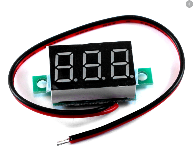 Вольтметр 12 v авто цифровой измеритель напряжения 4,5-30 V