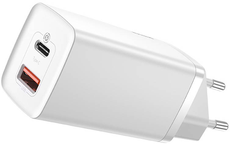 Сетевое зарядное устройство Baseus GaN2 Lite Quick Charger C+U 65W White (EU) CCGAN65UE, Белый
Сетевое зарядное устройство Baseus GaN2 Lite Quick Charger C+U 65W White (EU) CCGAN65UE, Белый