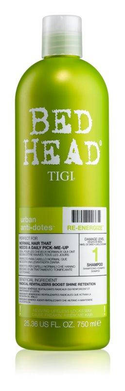 

Шампунь для нормальных волос Tigi Bed Head Urban Antidotes Re-energize Shampoo 750 мл (13336L')
