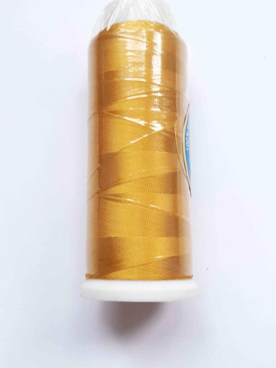 Нитки для машинной вышивки 100% вискоза (100% rayon) 3000 ярдів, №124, золотий медовий ( темніший, ніж 123), Золотистый
Нитки для машинной вышивки 100% вискоза (100% rayon) 3000 ярдів, №124, золотий медовий ( темніший, ніж 123), Золотистый