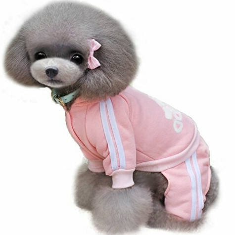 Спортивный костюм для собак «Adidog», розовый, одежда для собак мелких, средних пород S
Спортивный костюм для собак «Adidog», розовый, одежда для собак мелких, средних пород S