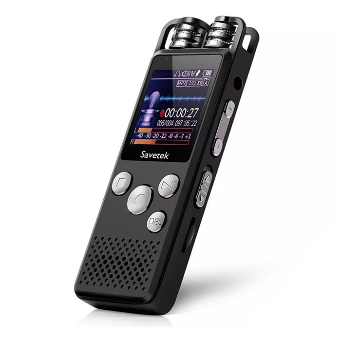 Профессиональный цифровой диктофон Savetek GS-R07, 32 Гб памяти, стерео, голосовая активация
Профессиональный цифровой диктофон Savetek GS-R07, 32 Гб памяти, стерео, голосовая активация