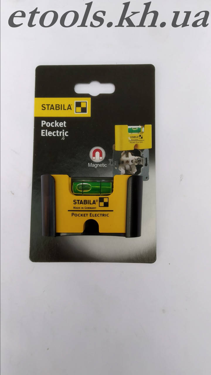Уровень мини Stabila Pocket Electric 18115 
Уровень мини Stabila Pocket Electric 18115