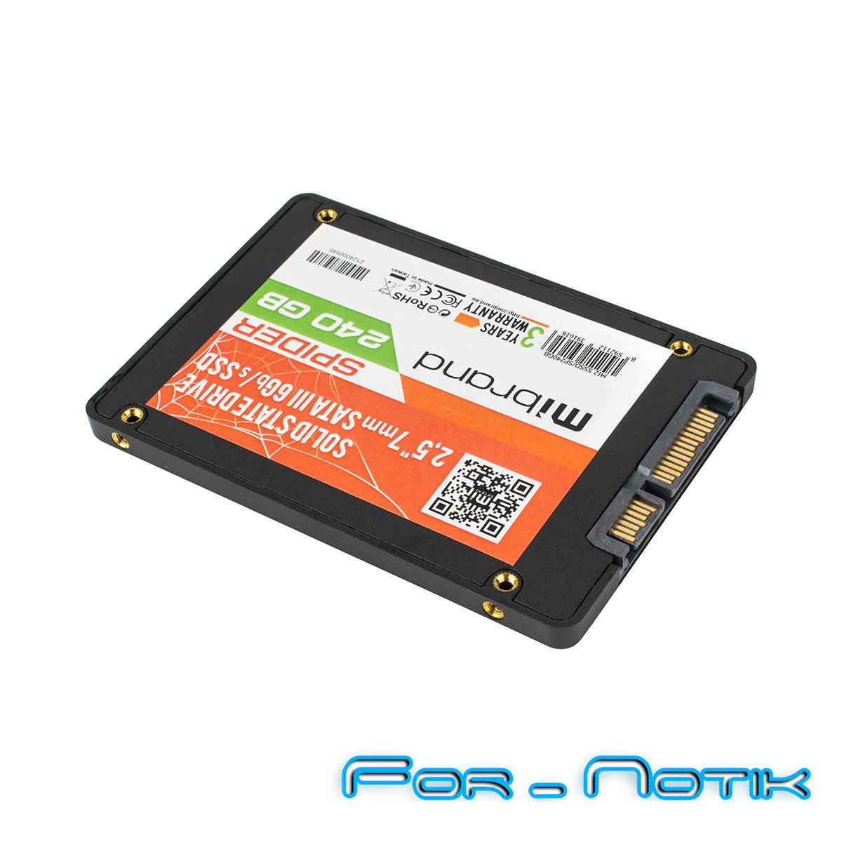 Жесткий диск 2.5" SSD 240Gb Mibrand Spider Series, MI2.5SSD/SP240GB, 3D TLC, SATA-III 6Gb/s, зап/чт. -
Жесткий диск 2.5" SSD 240Gb Mibrand Spider Series, MI2.5SSD/SP240GB, 3D TLC, SATA-III 6Gb/s, зап/чт. -