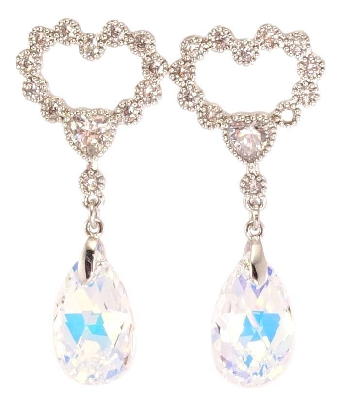 Серьги Xuping Родий с кр-ми Swarovski гвоздики (пусеты) "Сердечки с подвеской кристалл Shimmer"
Серьги Xuping Родий с кр-ми Swarovski гвоздики (пусеты) "Сердечки с подвеской кристалл Shimmer"