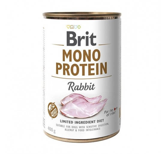 6 шт. Brit (Брит) Mono Protein Dog Консервы для собак с чувствительным пищеварением (кролик) 400 гр
6 шт. Brit (Брит) Mono Protein Dog Консервы для собак с чувствительным пищеварением (кролик) 400 гр