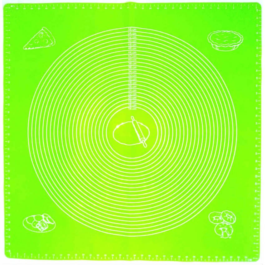 Силиконовый коврик 70 х 70 см с разметкой салатовый Genes
Силиконовый коврик 70 х 70 см с разметкой салатовый Genes