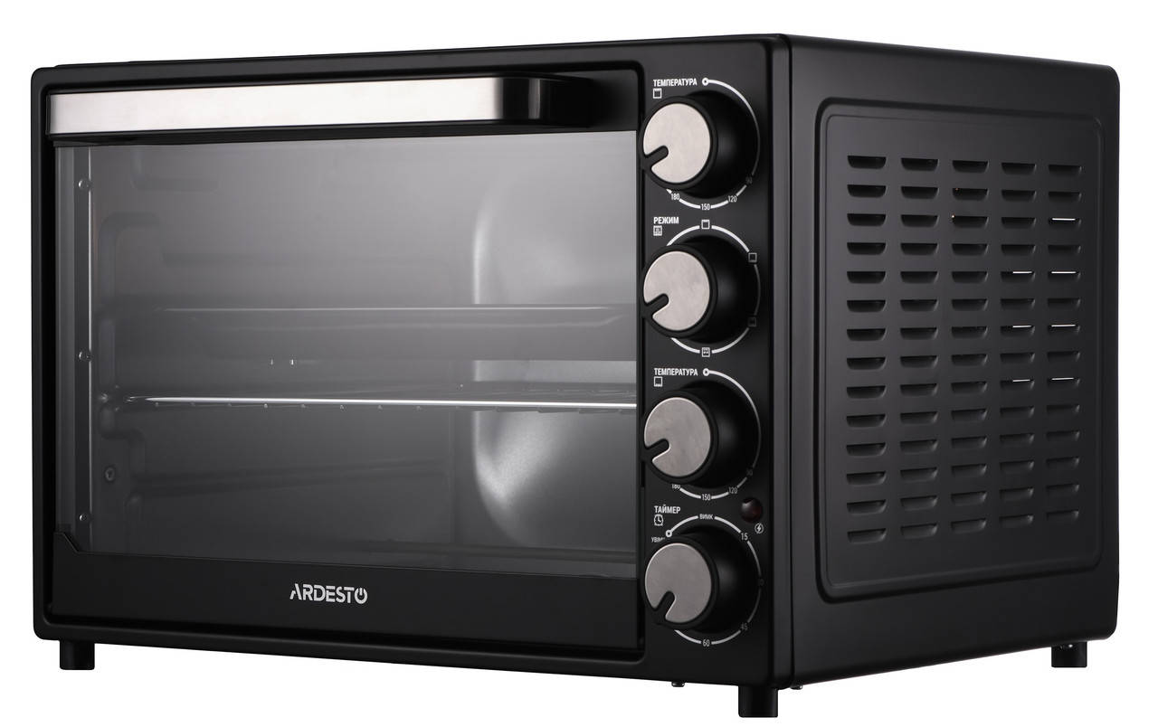 Электрическая печь с конвекцией вертелом грилем подсветкой Ardesto EO-4415RCB 1500 Вт 44 л нагрев 230 таймер
Электрическая печь с конвекцией вертелом грилем подсветкой Ardesto EO-4415RCB 1500 Вт 44 л нагрев 230 таймер
