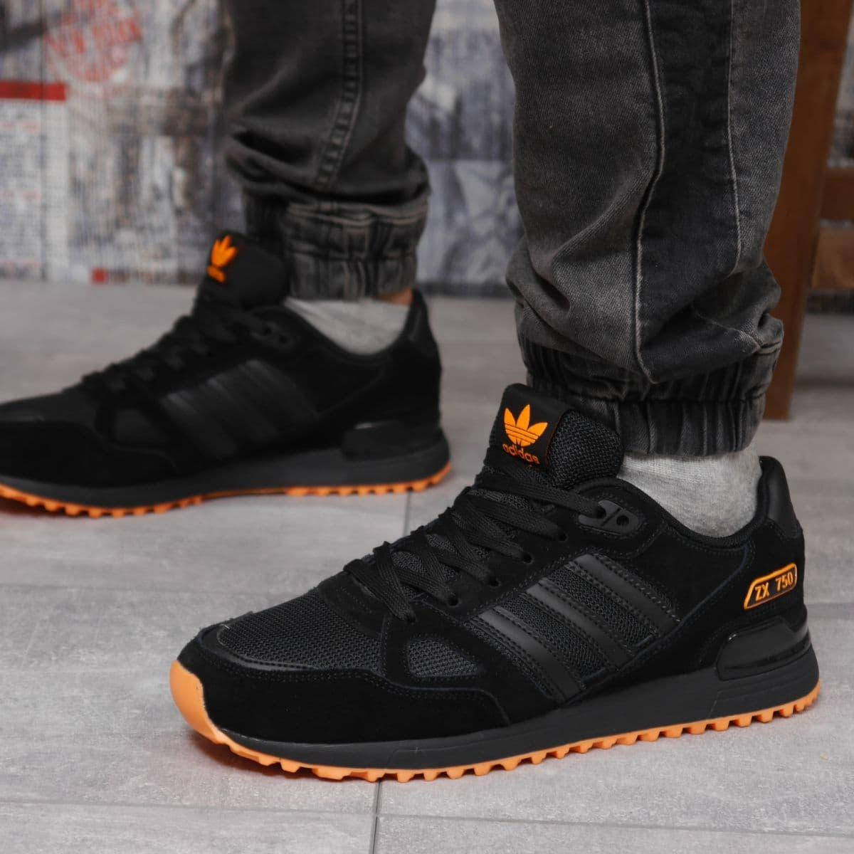 Adidas ZX 750 мужские демисезонные черные кроссовки на шнурках.Весенние мужские замшевые кроссы 45, Черный
Adidas ZX 750 мужские демисезонные черные кроссовки на шнурках.Весенние мужские замшевые кроссы 45, Черный