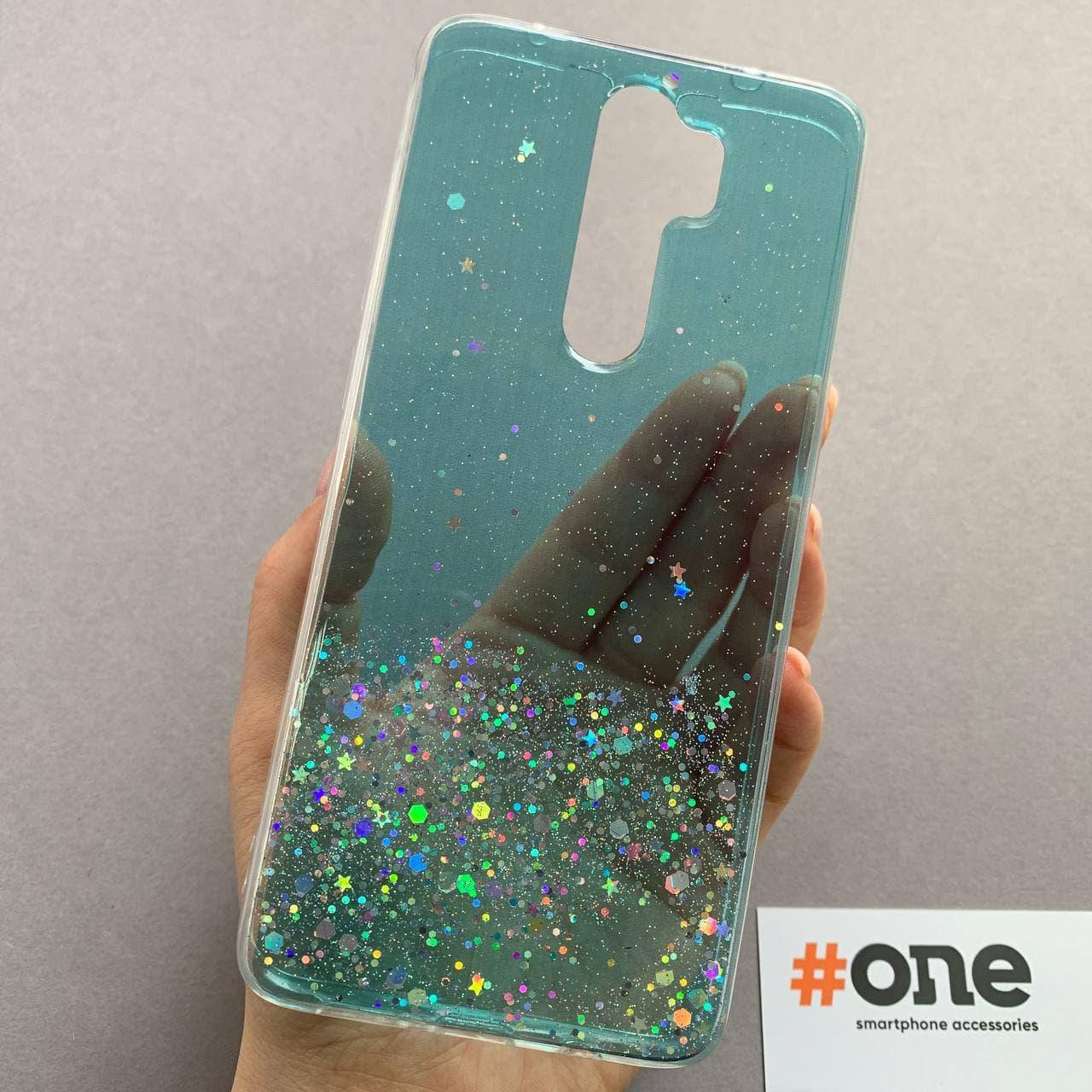 Чехол для Xiaomi Redmi Note 8 Pro накладка блестящая со звездочками чехол на сяоми нот 8 про бирюзовый R5U
Чехол для Xiaomi Redmi Note 8 Pro накладка блестящая со звездочками чехол на сяоми нот 8 про бирюзовый R5U