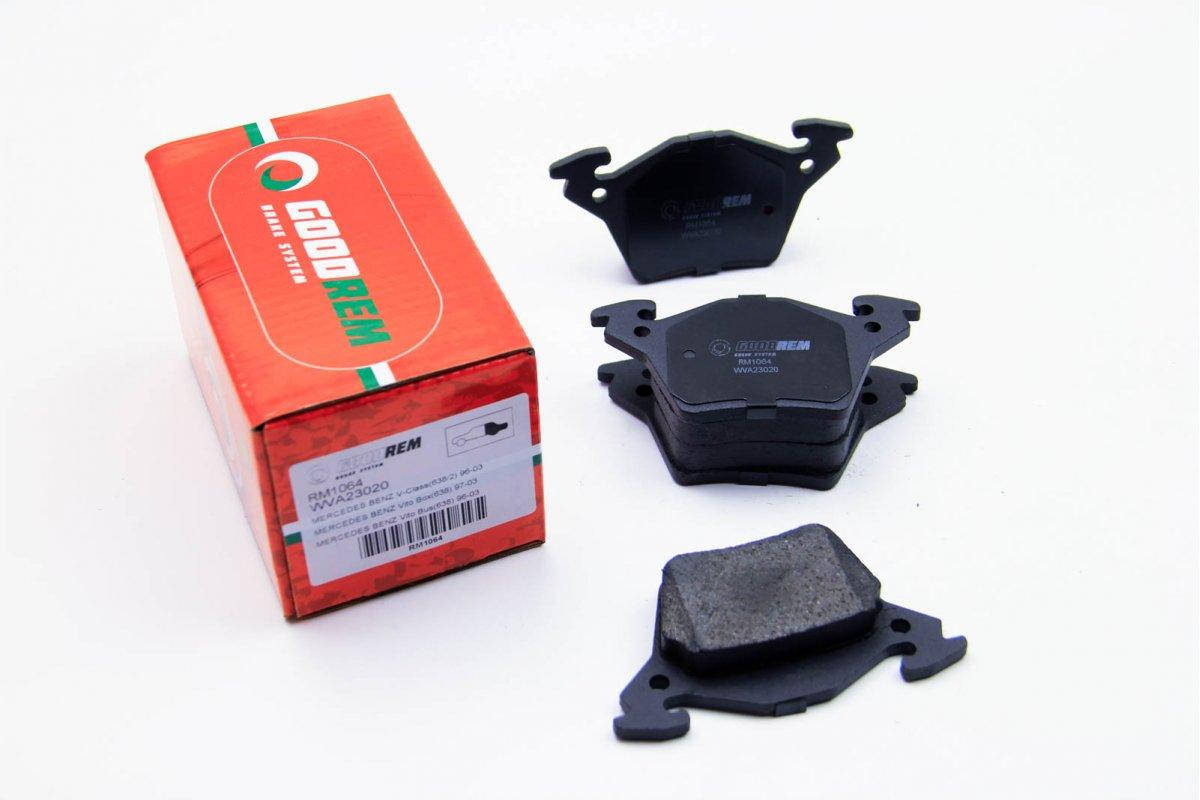 Тормозные колодки задние без датчика (система BOSCH) MB Vito 638 1996-2003 RM1064 GOODREM (Венгрия)
Тормозные колодки задние без датчика (система BOSCH) MB Vito 638 1996-2003 RM1064 GOODREM (Венгрия)