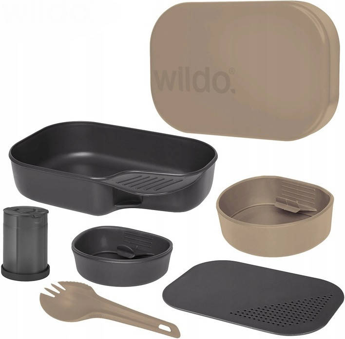Туристический Набор Посуды на 1 персону Wildo "Camp-A-Box Complete" (10265) Desert, Кофе с молоком
Туристический Набор Посуды на 1 персону Wildo "Camp-A-Box Complete" (10265) Desert, Кофе с молоком