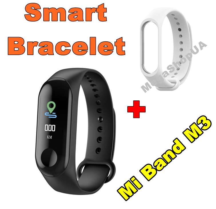 Фитнес браслет трекер Mi Band M3 штекер зарядка, женские мужские умные смарт часы Белые. Розумний годинник
Фитнес браслет трекер Mi Band M3 штекер зарядка, женские мужские умные смарт часы Белые. Розумний годинник