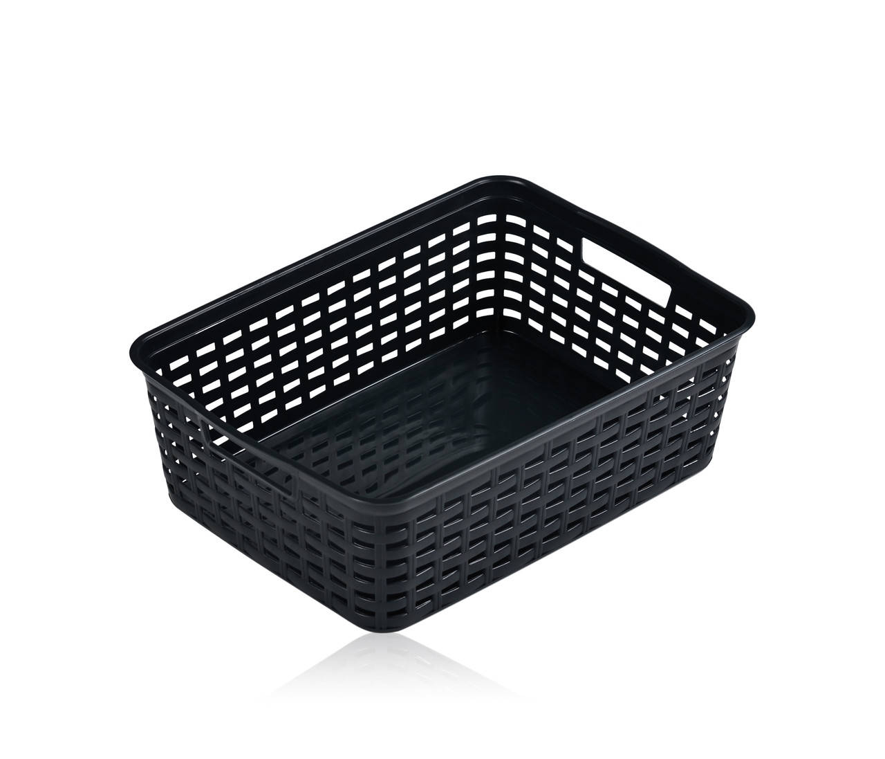 Корзина с ручками пластиковая Чёрная Heidrun Baskets Rotang, 39*29*13см (HDR-1152), Белый
Корзина с ручками пластиковая Чёрная Heidrun Baskets Rotang, 39*29*13см (HDR-1152), Белый