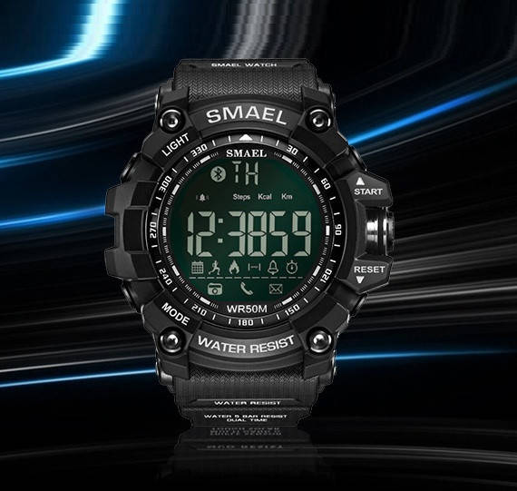 Оригинальные мужские спортивные часы SMAEL 1617 Bluetooth smart watch, наручные спорт часы умные водостойкие
Оригинальные мужские спортивные часы SMAEL 1617 Bluetooth smart watch, наручные спорт часы умные водостойкие