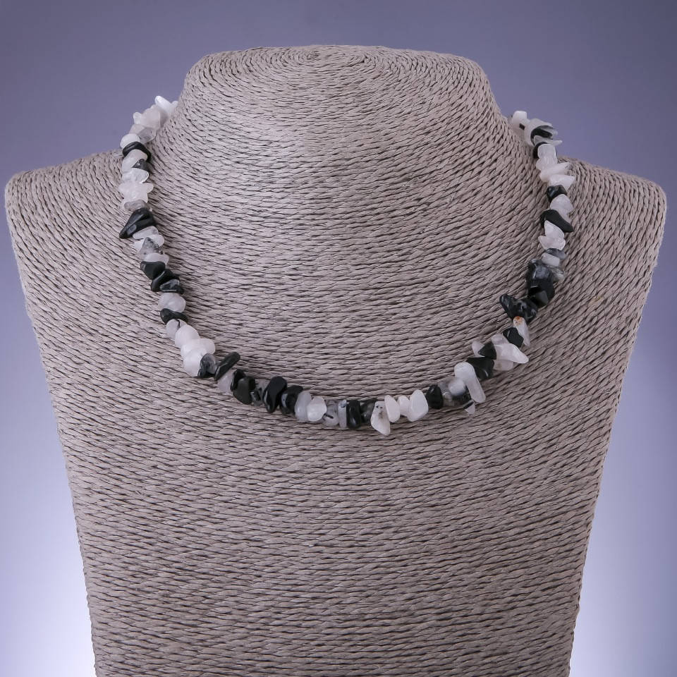 Бусы натуральный камень Кварц Волосатик крошка d-8мм L-45-50см с удлинительной цепочкой
Бусы натуральный камень Кварц Волосатик крошка d-8мм L-45-50см с удлинительной цепочкой