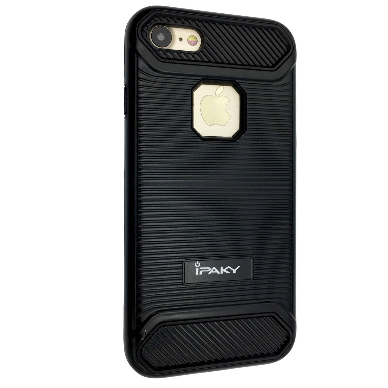 Чехол-накладка DK силикон с пластик бортом Ipaky Ribbed для Apple iPhone 7 / 8 (black), Черный
Чехол-накладка DK силикон с пластик бортом Ipaky Ribbed для Apple iPhone 7 / 8 (black), Черный