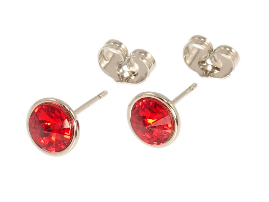 Серьги Xuping Родий с кр-ми Swarovski гвоздики (пусеты) "Кристалл Light Siam в ободковой оправе" ø 8мм
Серьги Xuping Родий с кр-ми Swarovski гвоздики (пусеты) "Кристалл Light Siam в ободковой оправе" ø 8мм