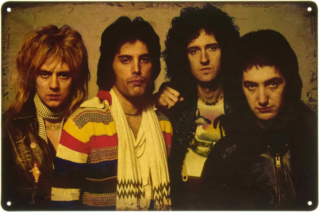 Металлическая табличка "Queen (Богемская Рапсодия)" (ms-002435) 
Металлическая табличка "Queen (Богемская Рапсодия)" (ms-002435)