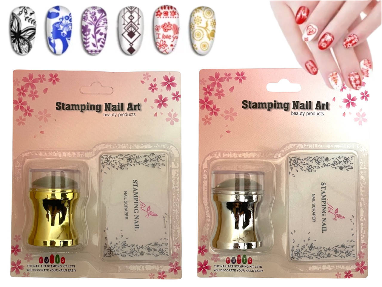 Набор для стемпинга Хром Stamping Nail Art (Штамп односторонний+скрапер), 5 см., Разные цвета
Набор для стемпинга Хром Stamping Nail Art (Штамп односторонний+скрапер), 5 см., Разные цвета