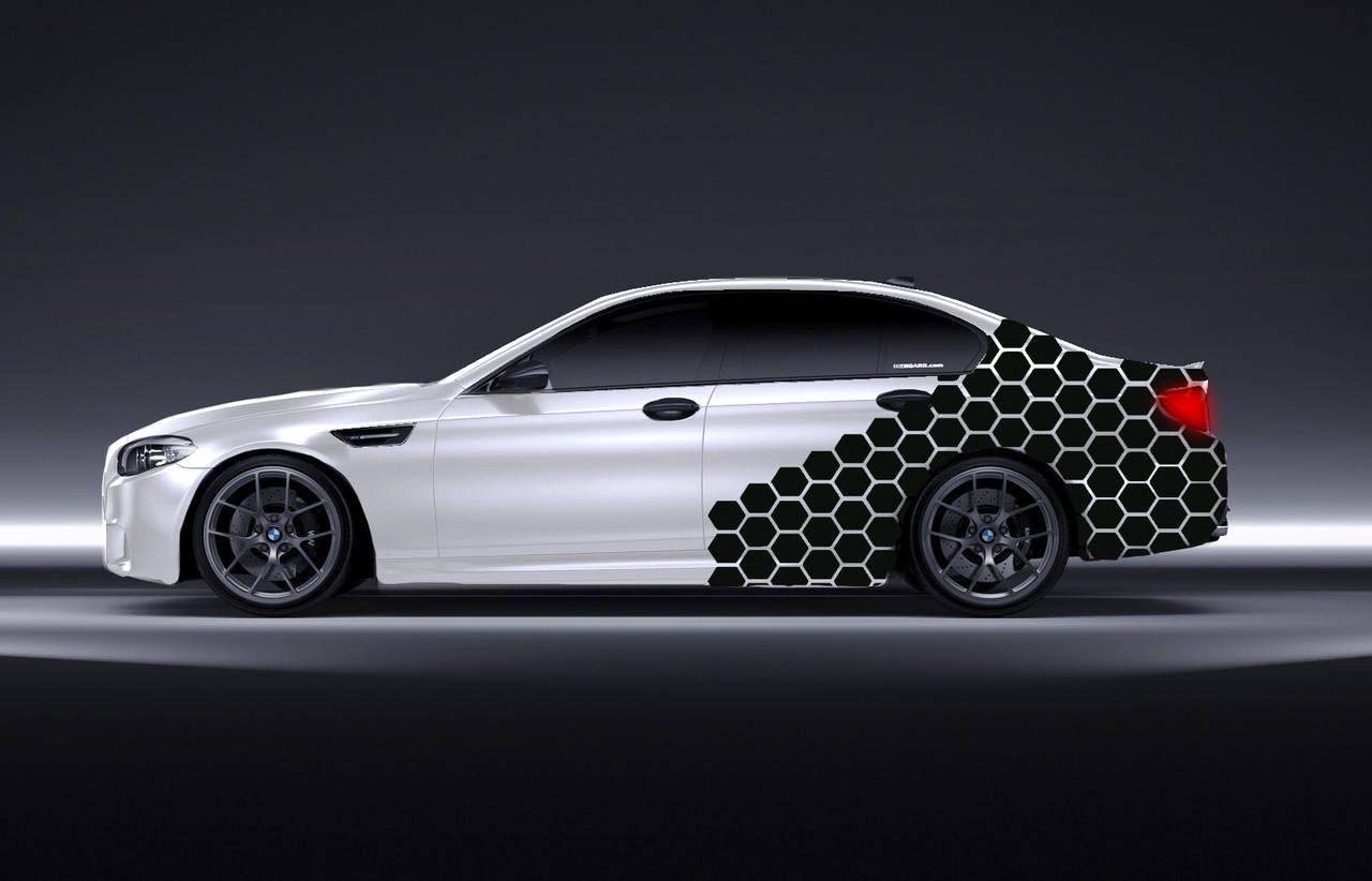 Наклейка на авто "СОТЫ" цвет черный Размер 30х95см , 45шт в одном наборе Любая наклейка, надпись под заказ., Белый 
Наклейка на авто "СОТЫ" цвет черный Размер 30х95см , 45шт в одном наборе Любая наклейка, надпись под заказ., Белый