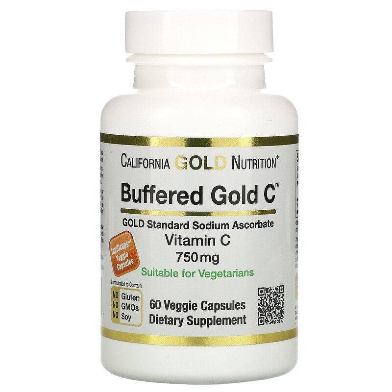 Буферизованный витамин C в капсулах, 750 мг, 60 растительных капсул California Gold Nutrition
Буферизованный витамин C в капсулах, 750 мг, 60 растительных капсул California Gold Nutrition