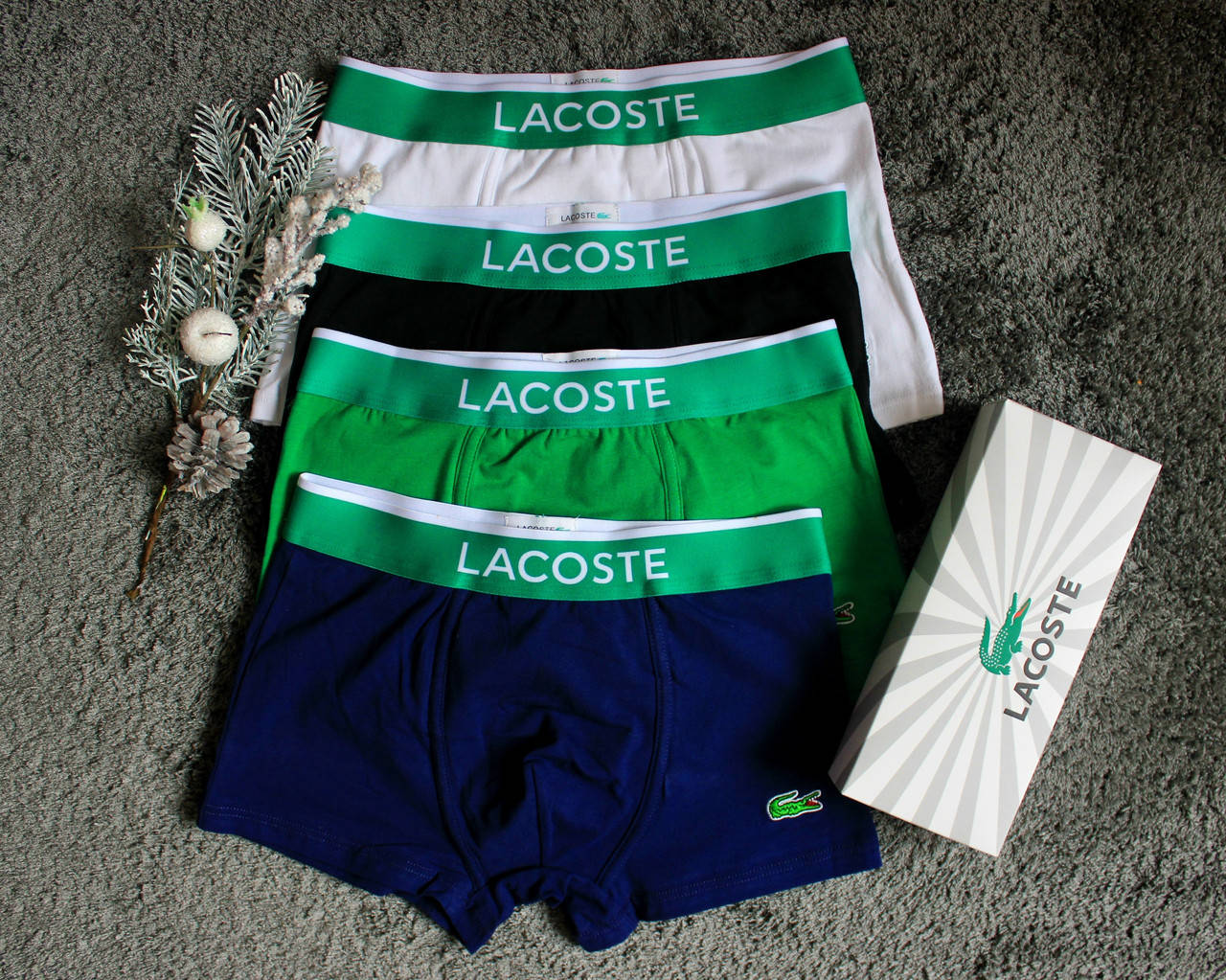 Мужские трусы " Lacoste " (Высокое качество) 8 цветов ЕГИПЕТ ( M / L / XL / XXL) M, Черный
Мужские трусы " Lacoste " (Высокое качество) 8 цветов ЕГИПЕТ ( M / L / XL / XXL) M, Черный