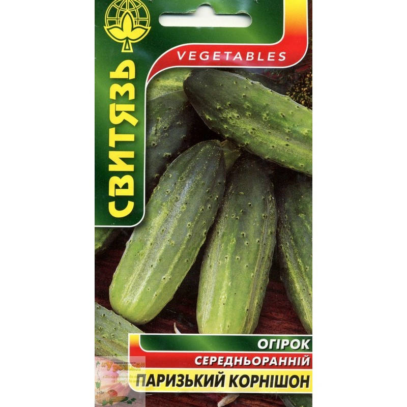 Семена огурец Парижский корнишон, 1 г