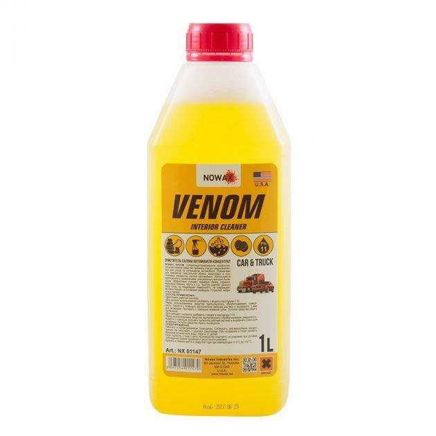 Очиститель салона. Nowax VENOM Interior Cleaner концентрат. Средство для химчистки салона Новакс
Очиститель салона. Nowax VENOM Interior Cleaner концентрат. Средство для химчистки салона Новакс
