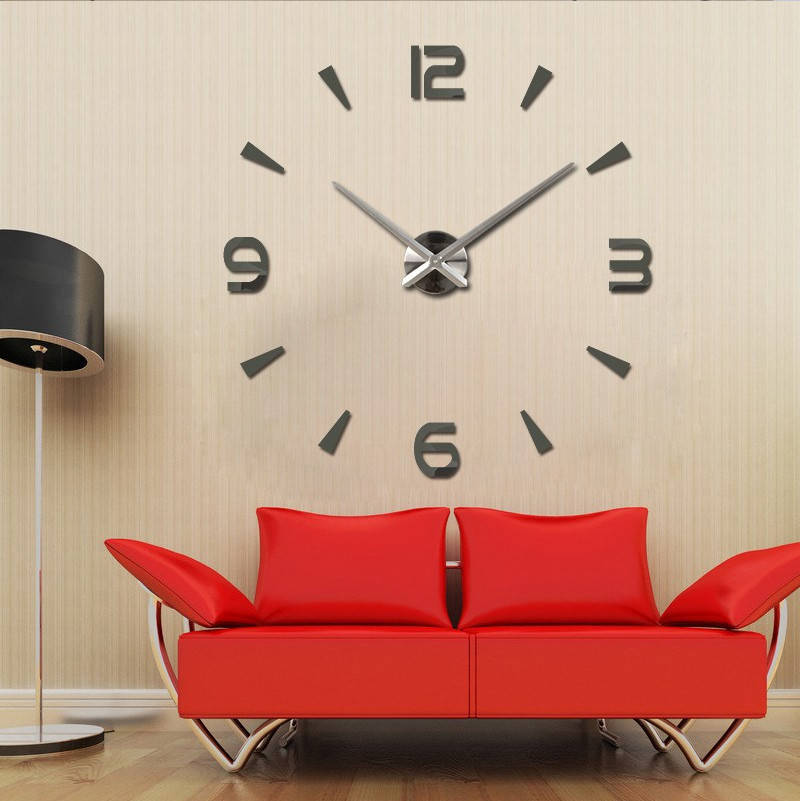 Большие Дизайнерские настенные 3Д часы 3D DIY Clock от 70 до 150см 005S Комбинированные Серебро
Большие Дизайнерские настенные 3Д часы 3D DIY Clock от 70 до 150см 005S Комбинированные Серебро