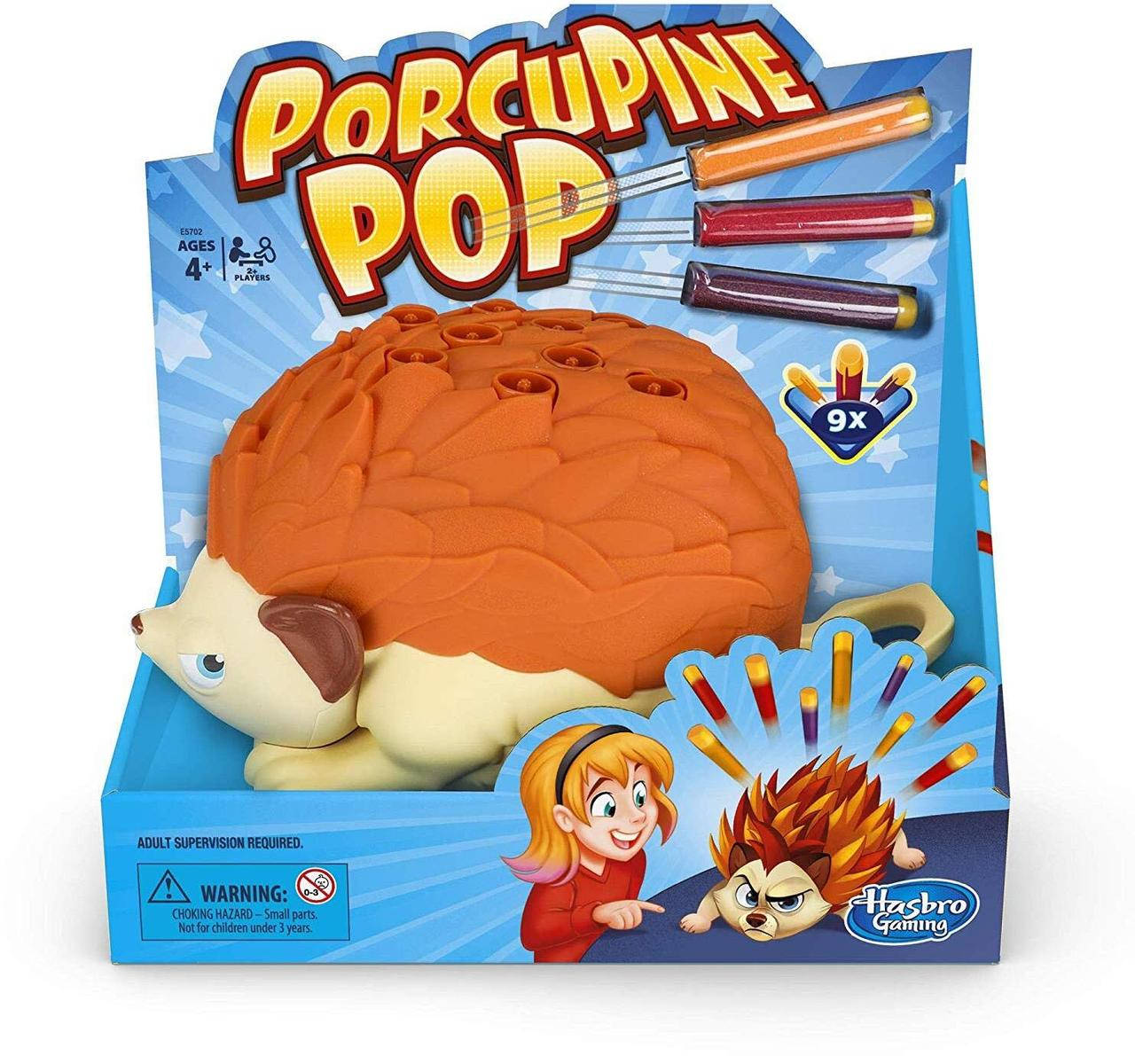 Настольная семейная игра Hasbro Gaming Porcupine Pop Game Перехитри дикобраза (E5702CU0)
Настольная семейная игра Hasbro Gaming Porcupine Pop Game Перехитри дикобраза (E5702CU0)