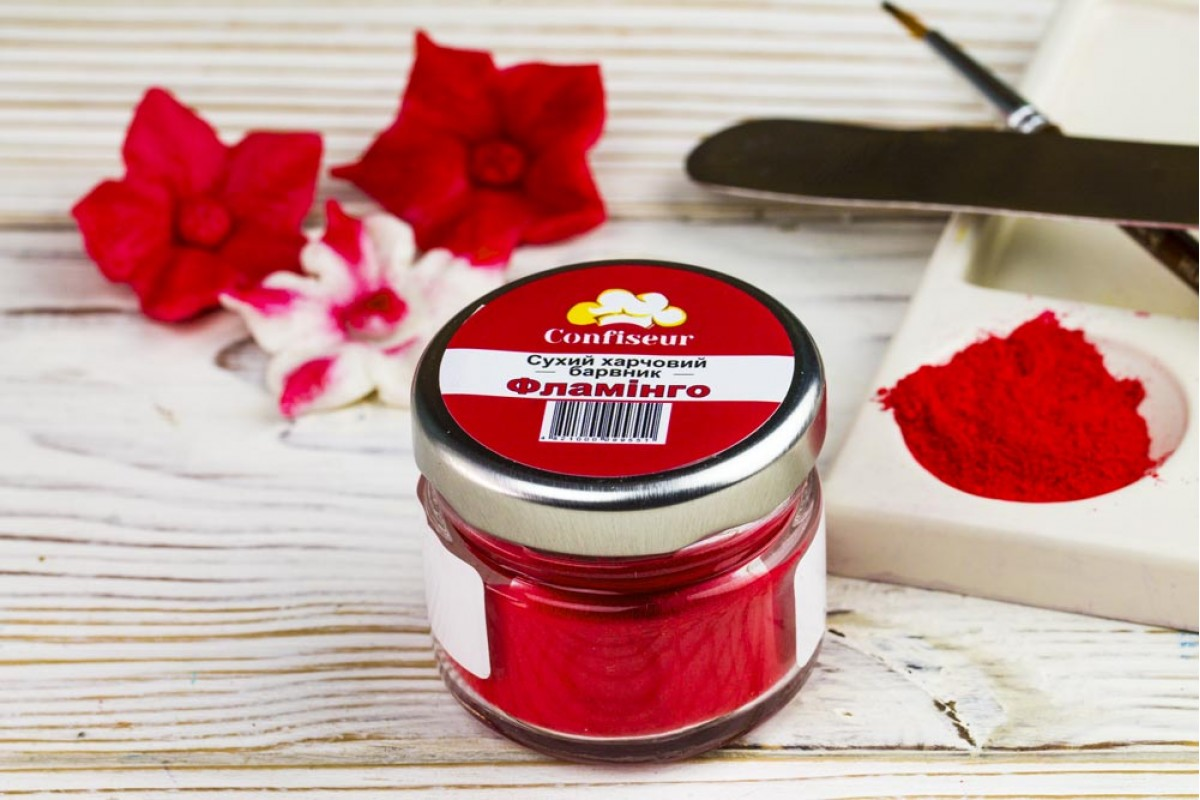 Барвник сухий Confiseur Фламінго 30 мл
Барвник сухий Confiseur Фламінго 30 мл