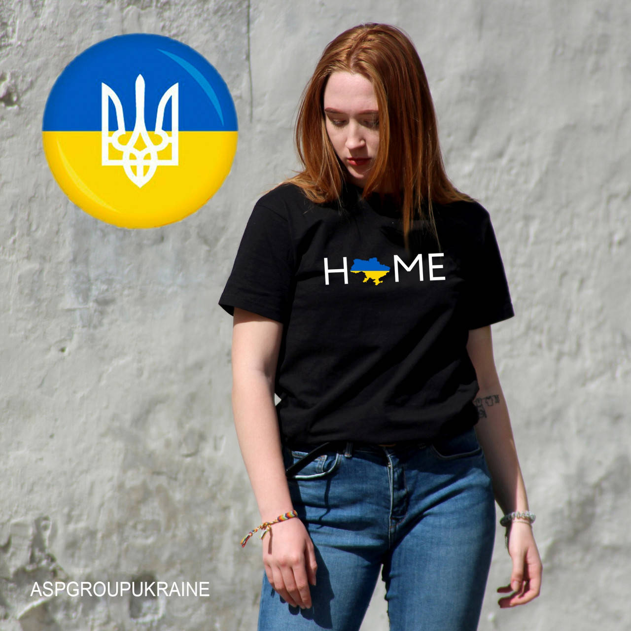 Футболка home Ukraine, доброго вечора, ми з України. Патриотические футболки с надписями на заказ S, Черный
Футболка home Ukraine, доброго вечора, ми з України. Патриотические футболки с надписями на заказ S, Черный