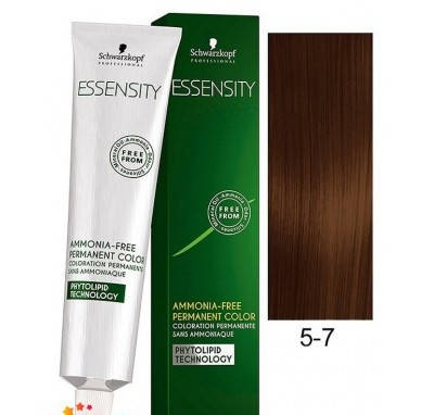 Стойкая безаммиачная краска для волос SCHWARZKOPF Essensity Permanent Colour 60 мл 5-7 Светлый коричневый медный
Стойкая безаммиачная краска для волос SCHWARZKOPF Essensity Permanent Colour 60 мл 5-7 Светлый коричневый медный