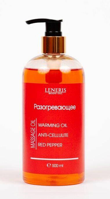 Leneris Разогревающее массажное масло Warming Oil 500 мл. 
Leneris Разогревающее массажное масло Warming Oil 500 мл.