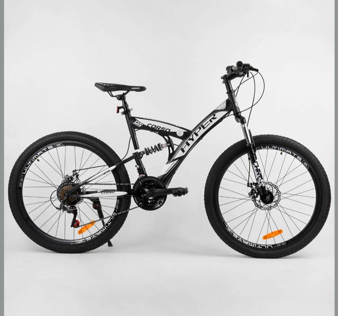 Велосипед Спортивный CORSO «Hyper» 26" дюймов 66729 рама металлическая 16’’, SunRun 21 скорость, собран на
Велосипед Спортивный CORSO «Hyper» 26" дюймов 66729 рама металлическая 16’’, SunRun 21 скорость, собран на